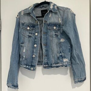Zara Light Blue Denim Jacket